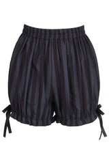 Daisy Corsets Dark Gray/Black Striped Bloomers - Daisy Corsets - Flyclothing LLC