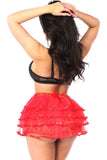 Daisy Corsets Red Ribbon Tutu - Daisy Corsets - Flyclothing LLC