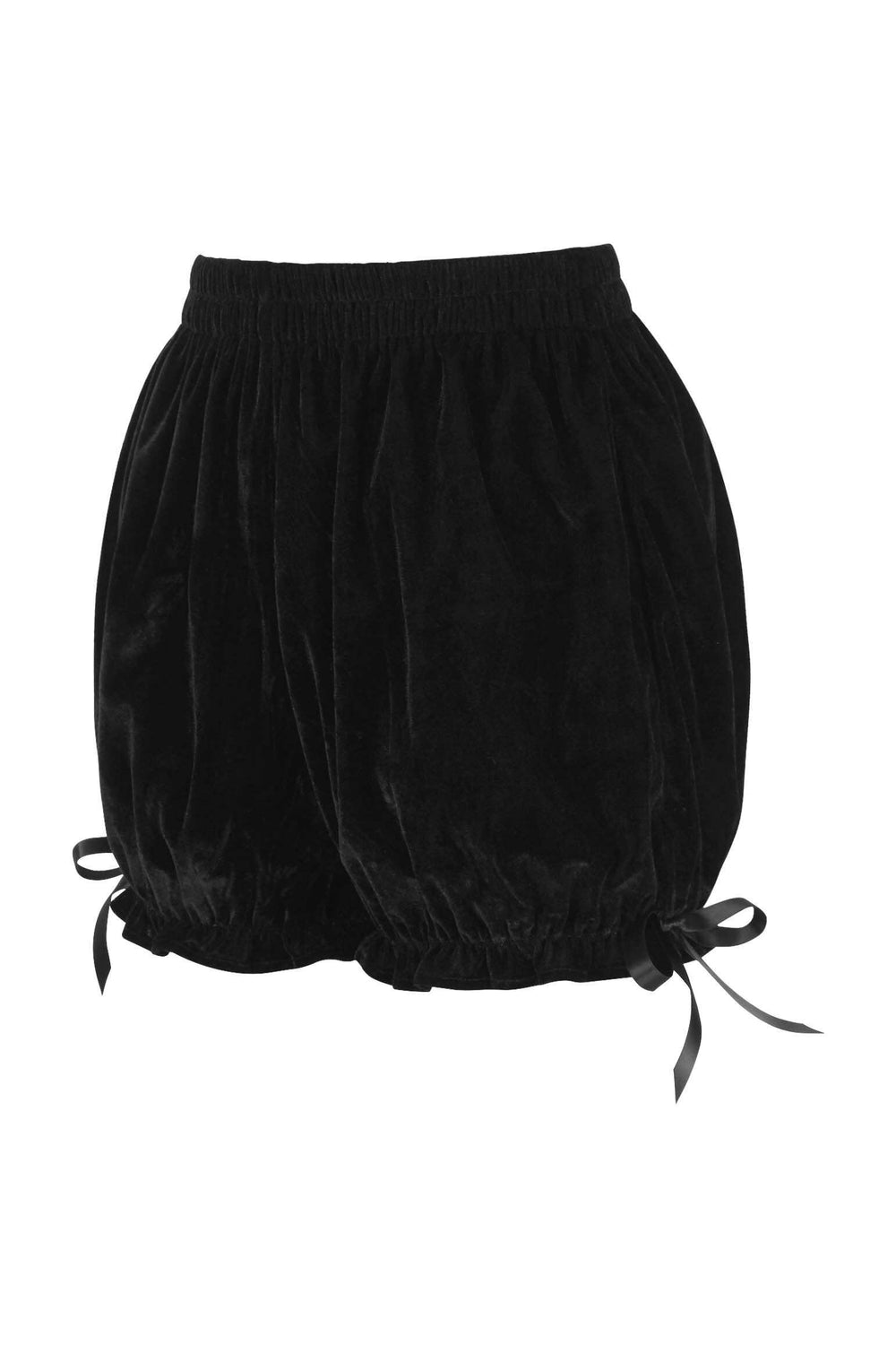 Daisy Corsets Black Velvet Bloomers - Daisy Corsets - Flyclothing LLC