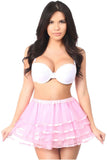 Daisy Corsets Lt Pink Ribbon Tutu - Daisy Corsets - Flyclothing LLC