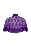 Daisy Corsets Purple Lace Cape - Daisy Corsets