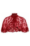 Daisy Corsets Red Lace Cape - Daisy Corsets