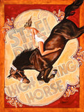 Black Market Art Company Steel Pier Horse Print