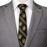 Beer Aficionado Black Striped Mens Tie - Cufflinks.com - Flyclothing LLC