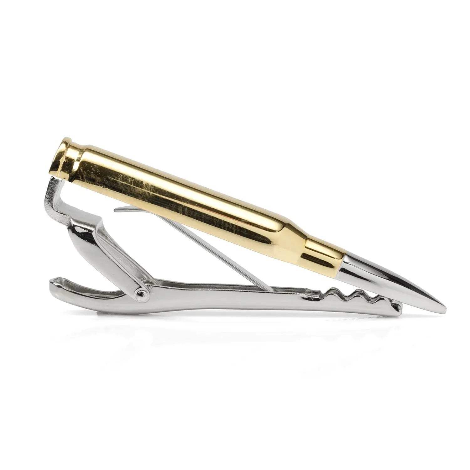 50 Cal Bullet Tie Clip - Cufflinks.com - Flyclothing LLC