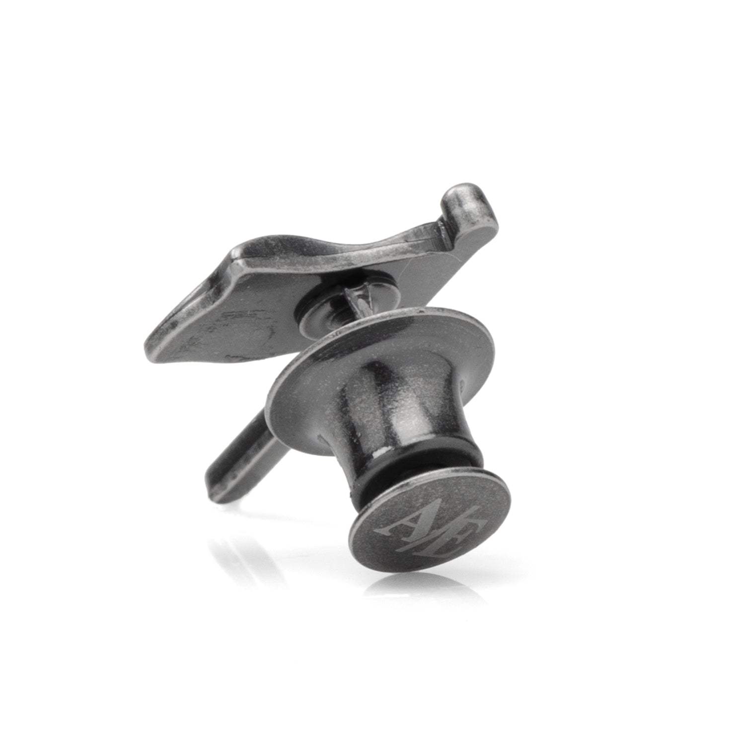 Golf 18th Hole Antique Silver Lapel Pin - Cufflinks.com - Flyclothing LLC