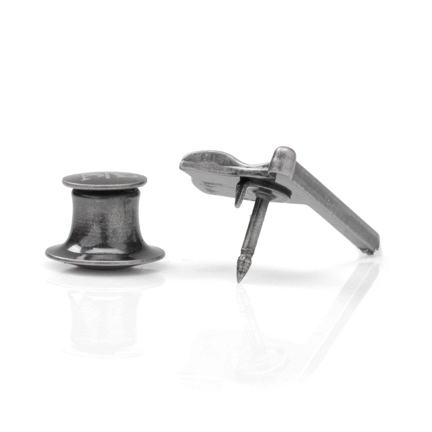 Golf 18th Hole Antique Silver Lapel Pin - Cufflinks.com - Flyclothing LLC