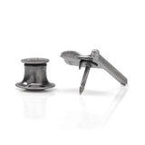 Golf 18th Hole Antique Silver Lapel Pin - Cufflinks.com - Flyclothing LLC