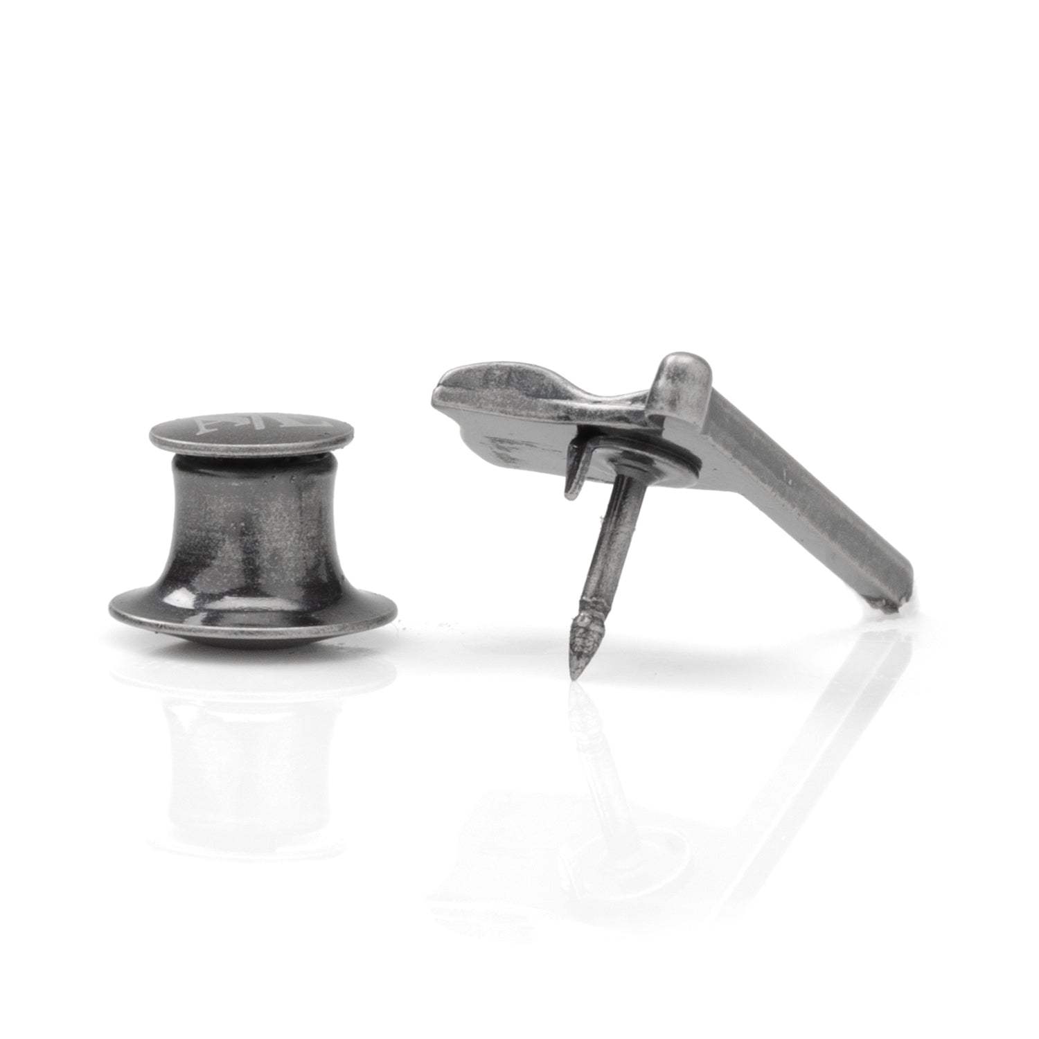 Golf 18th Hole Antique Silver Lapel Pin - Cufflinks.com - Flyclothing LLC