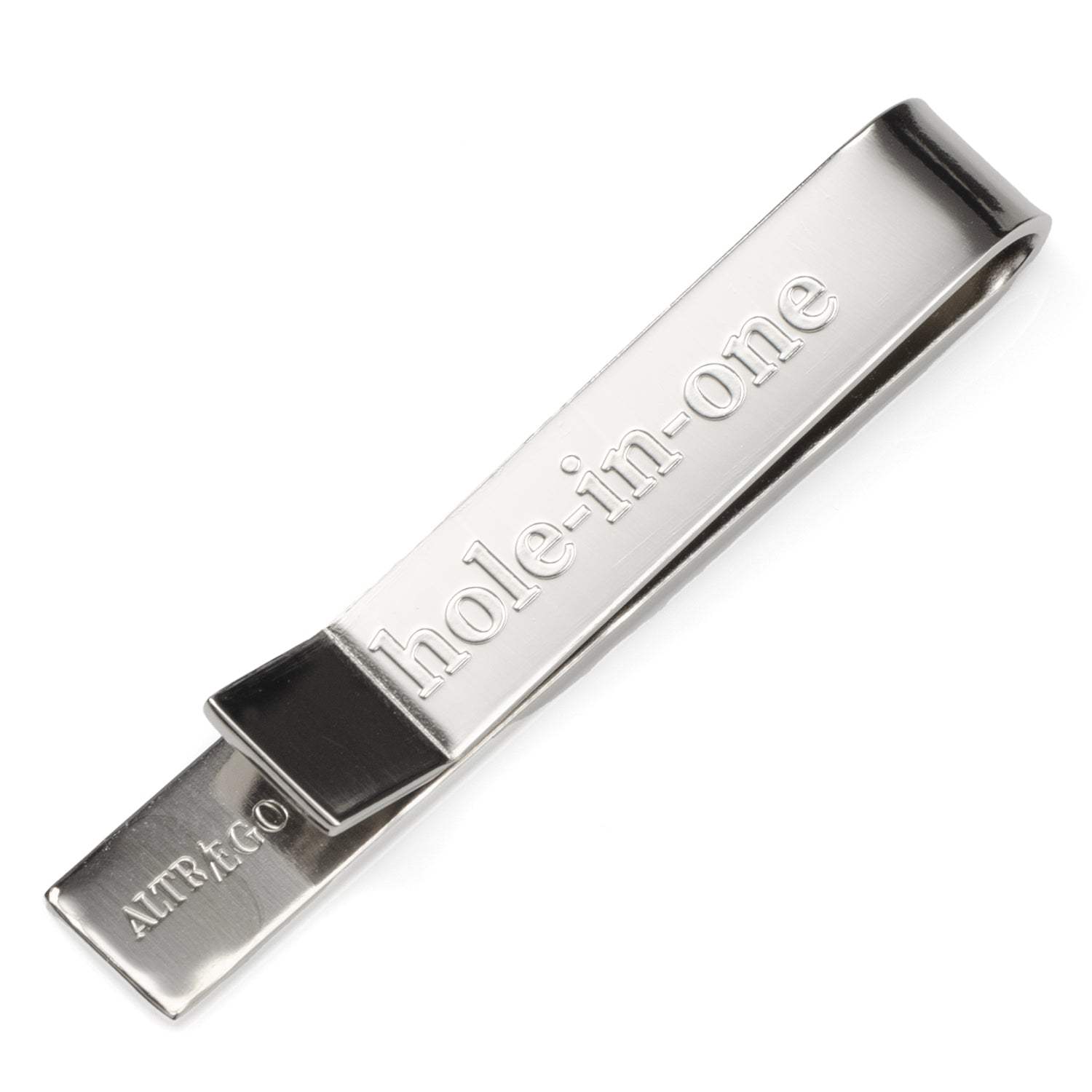 Golf Hole-In-One Hidden Message Tie Bar - Cufflinks.com - Flyclothing LLC