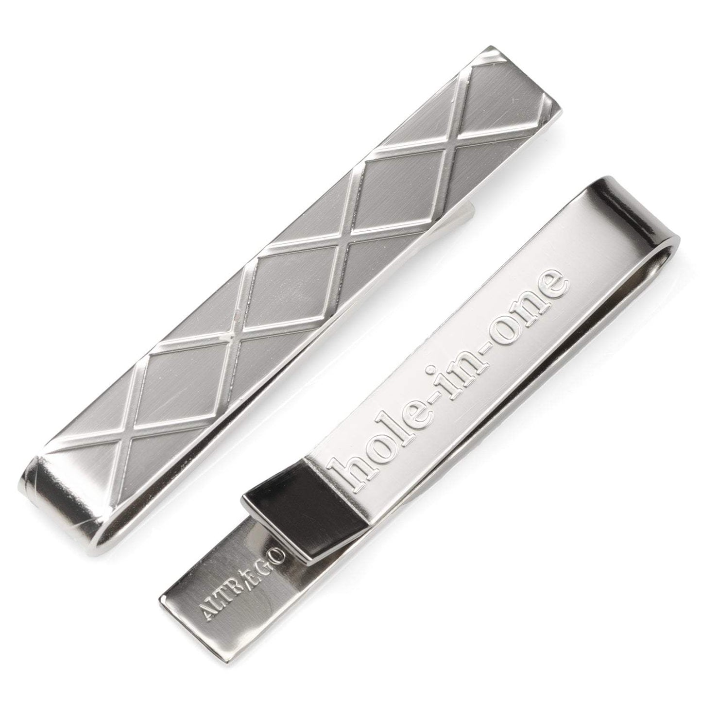 Golf Hole-In-One Hidden Message Tie Bar - Cufflinks.com - Flyclothing LLC