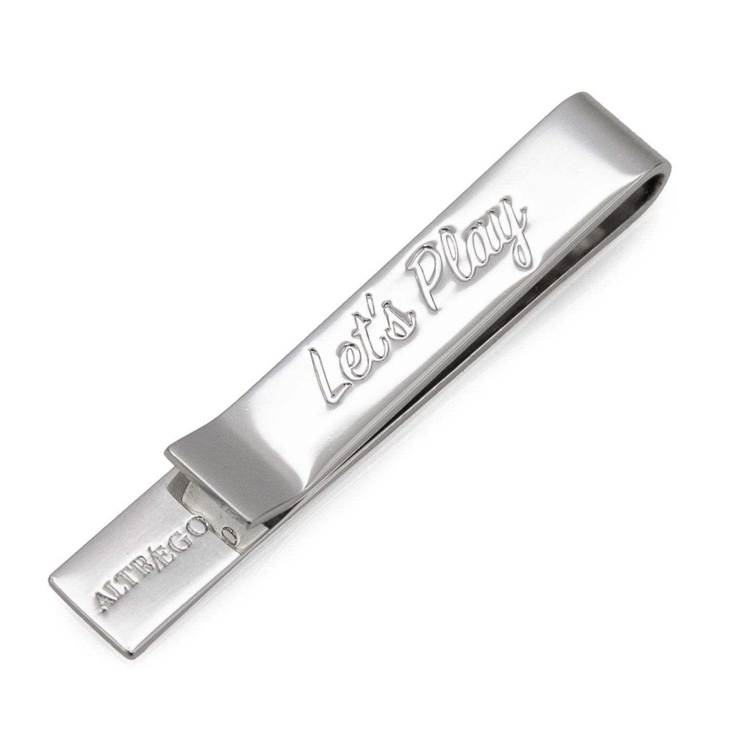 Let's Play Hidden Message Tie Bar - Cufflinks.com - Flyclothing LLC