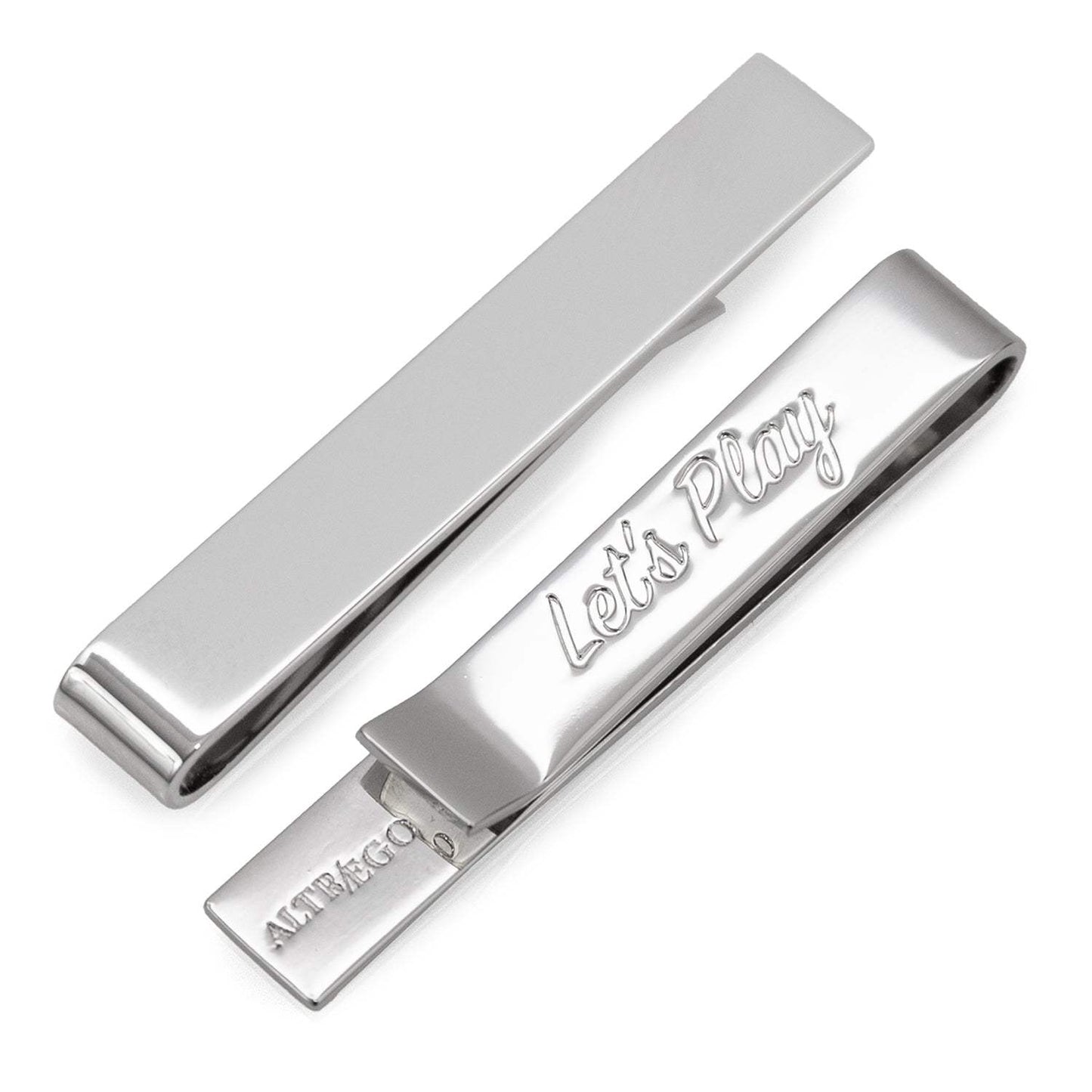 Let's Play Hidden Message Tie Bar - Cufflinks.com - Flyclothing LLC