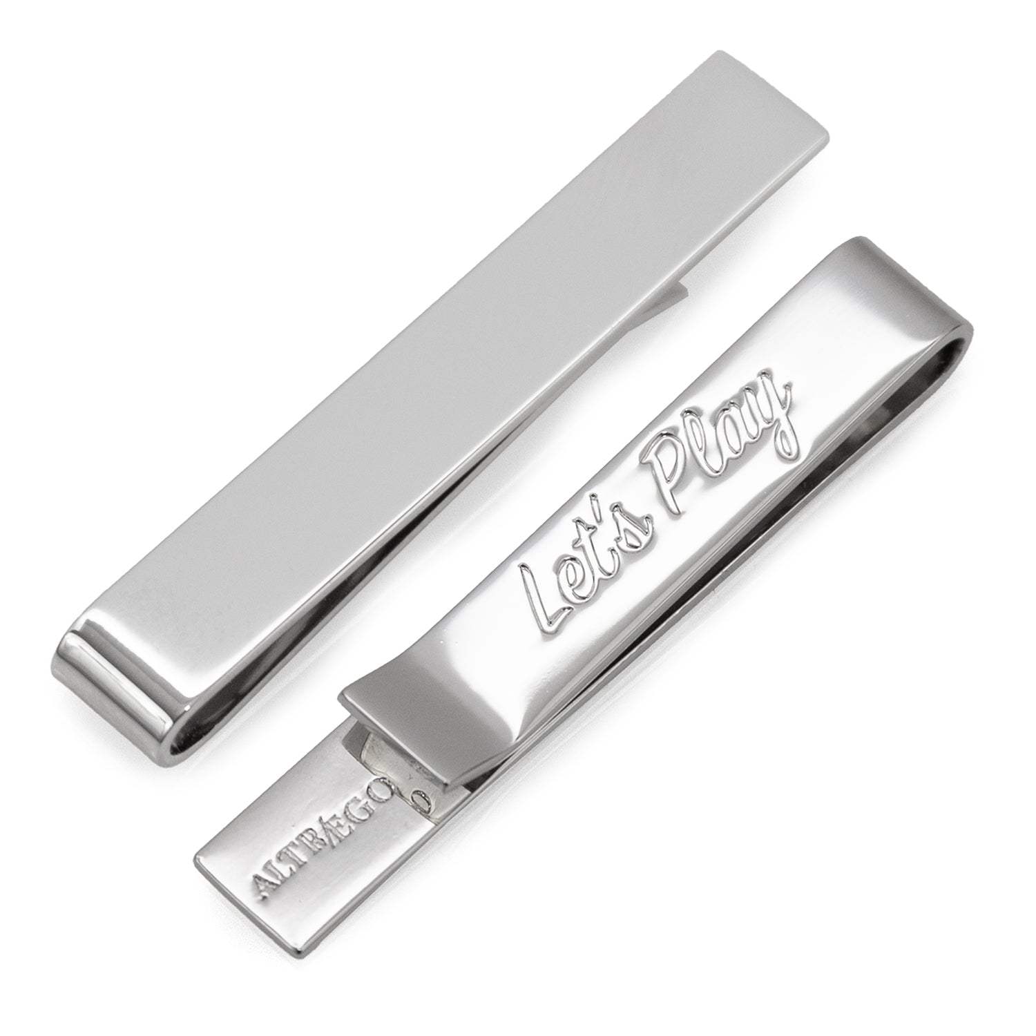 Let's Play Hidden Message Tie Bar - Cufflinks.com - Flyclothing LLC