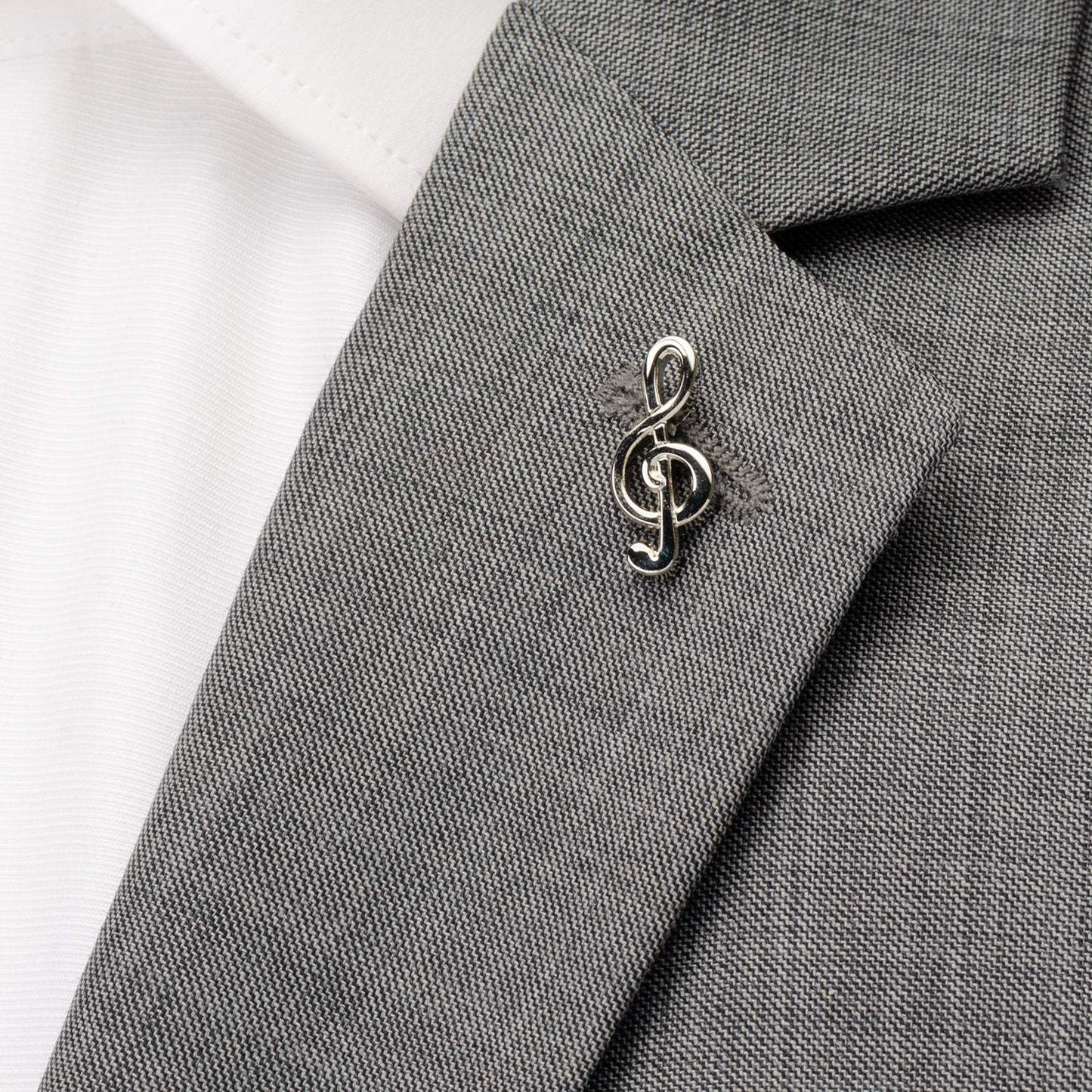 Musical Symbol Lapel Pin - Cufflinks.com - Flyclothing LLC