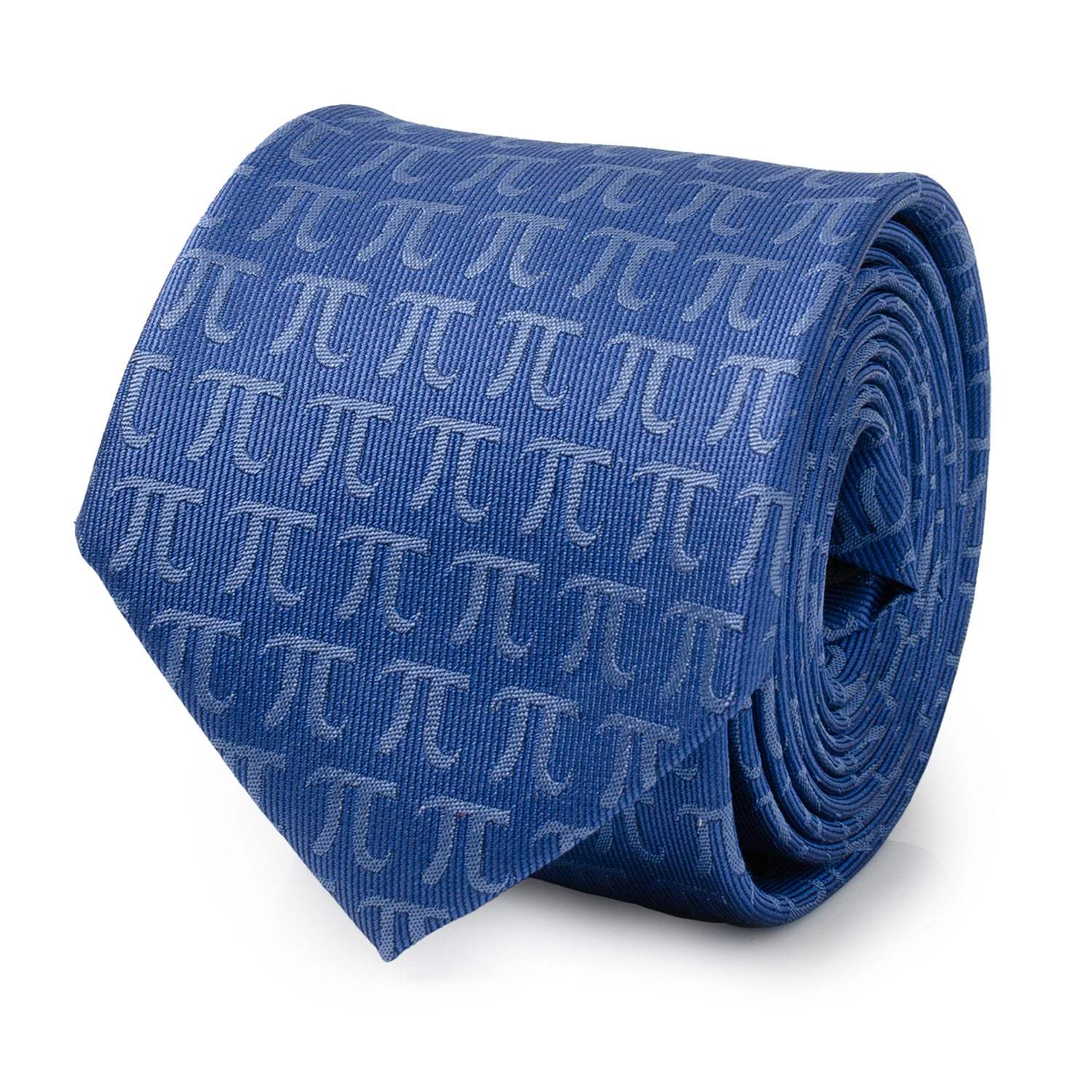 Pi Mathematics Symbol Blue Men's Tie - Cufflinks.com - Flyclothing LLC