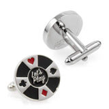 Poker Chip Cufflinks - Cufflinks.com - Flyclothing LLC