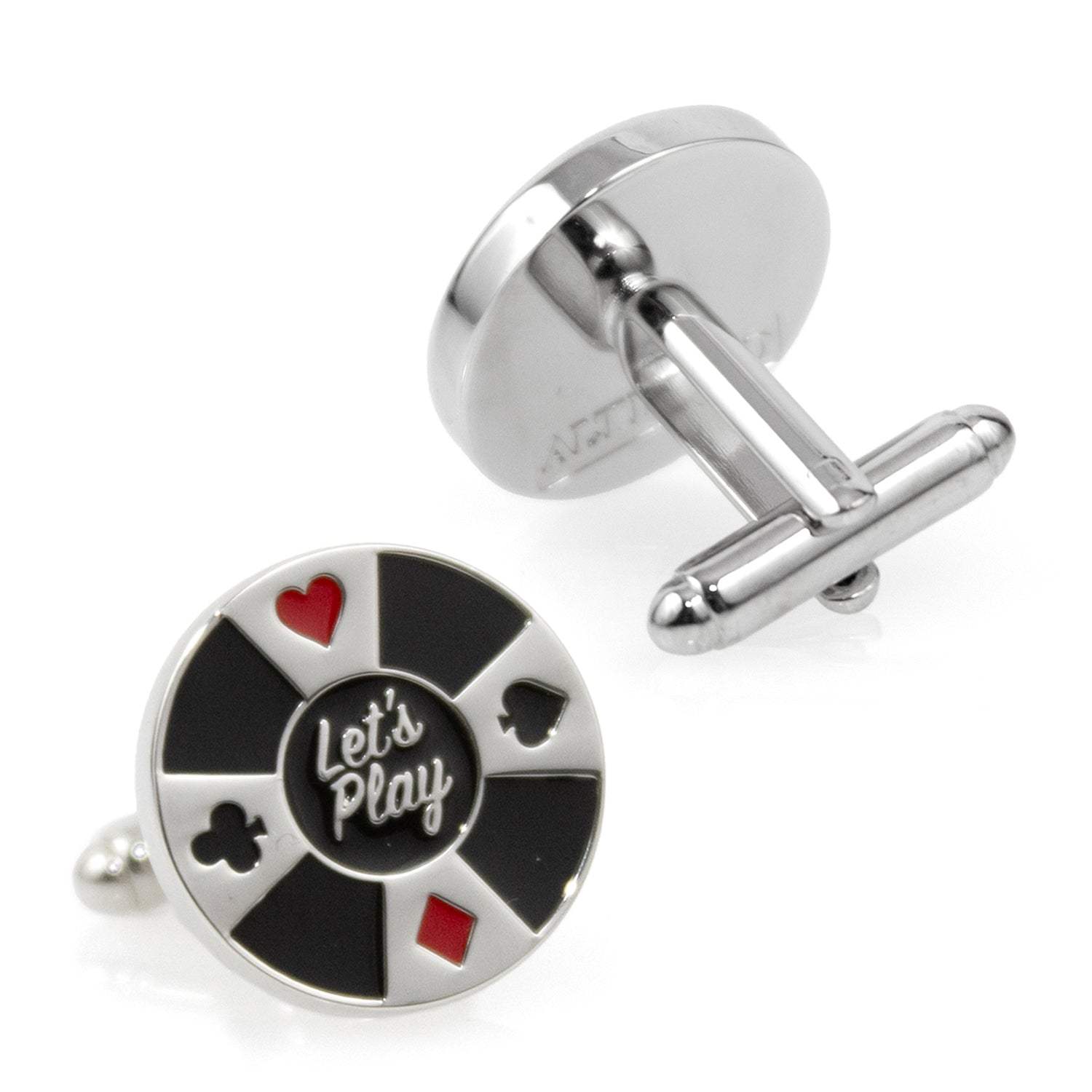 Poker Chip Cufflinks - Cufflinks.com - Flyclothing LLC