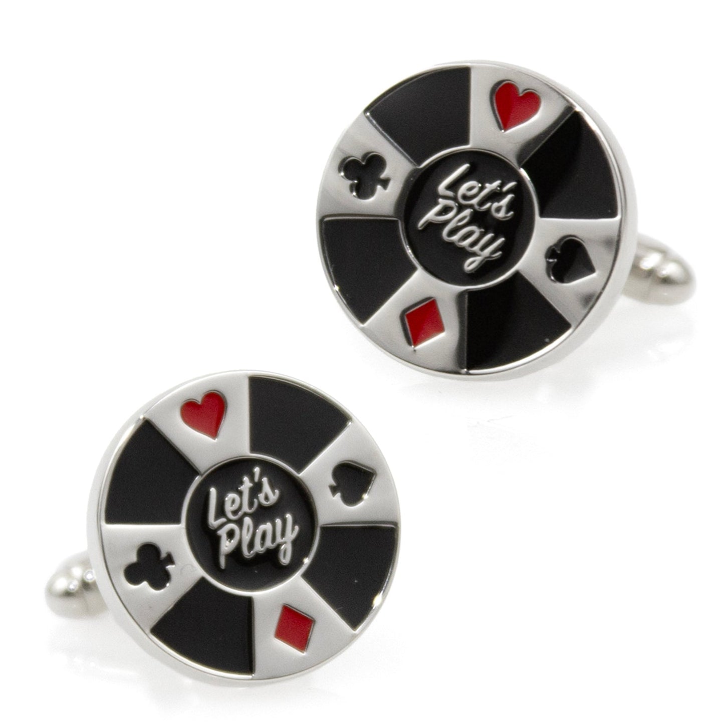 Poker Chip Cufflinks - Cufflinks.com - Flyclothing LLC