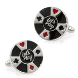 Poker Chip Cufflinks - Cufflinks.com - Flyclothing LLC