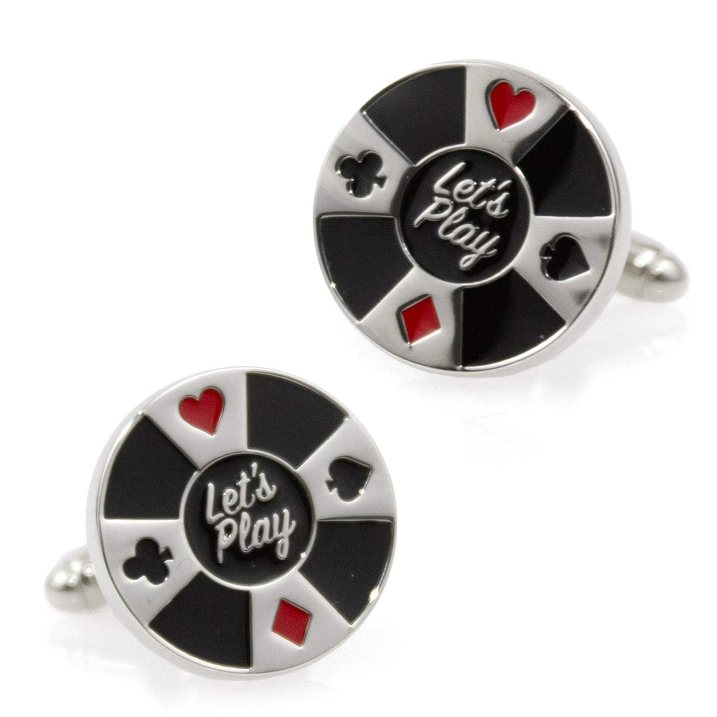 Poker Chip Cufflinks - Cufflinks.com - Flyclothing LLC