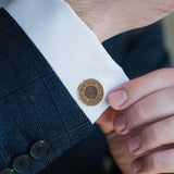 Wine Barrel Metal Cufflinks - Cufflinks.com - Flyclothing LLC