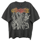 AEROSMITH TOYS IN THE ATTIC 1975 VINTAGE BLACK TOUR T-SHIRT/GIANT VINTAGE