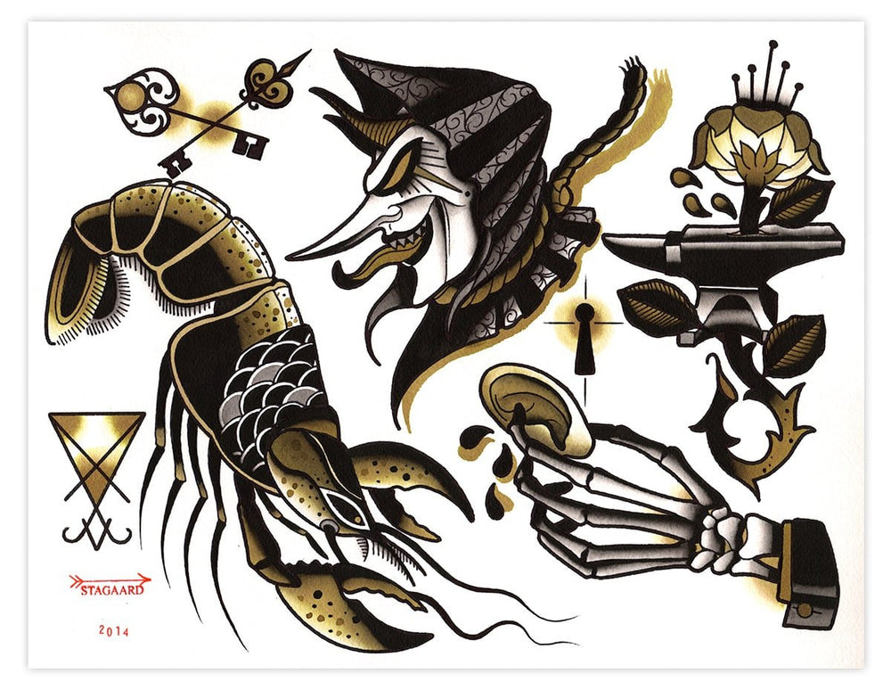 Black Market Art Company After Print