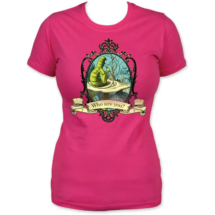 Alice In Wonderland Who Are You? Tee - Alice in Wonderland - Flyclothing LLC