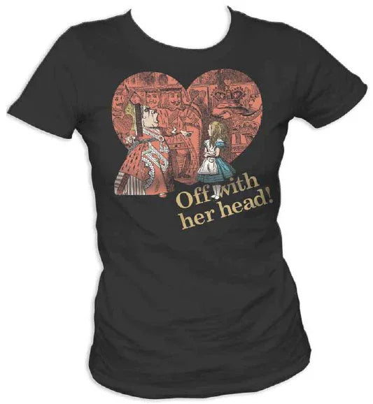 Alice In Wonderland Off With Her Head Tee - Alice in Wonderland - Flyclothing LLC