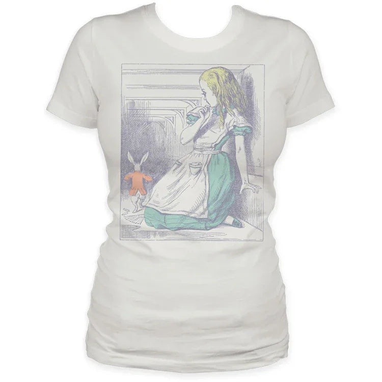 Alice In Wonderland Diminishing Tee - Alice in Wonderland - Flyclothing LLC