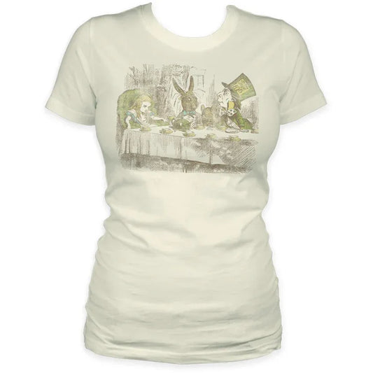 Alice In Wonderland Tea Party Tee - Alice in Wonderland - Flyclothing LLC