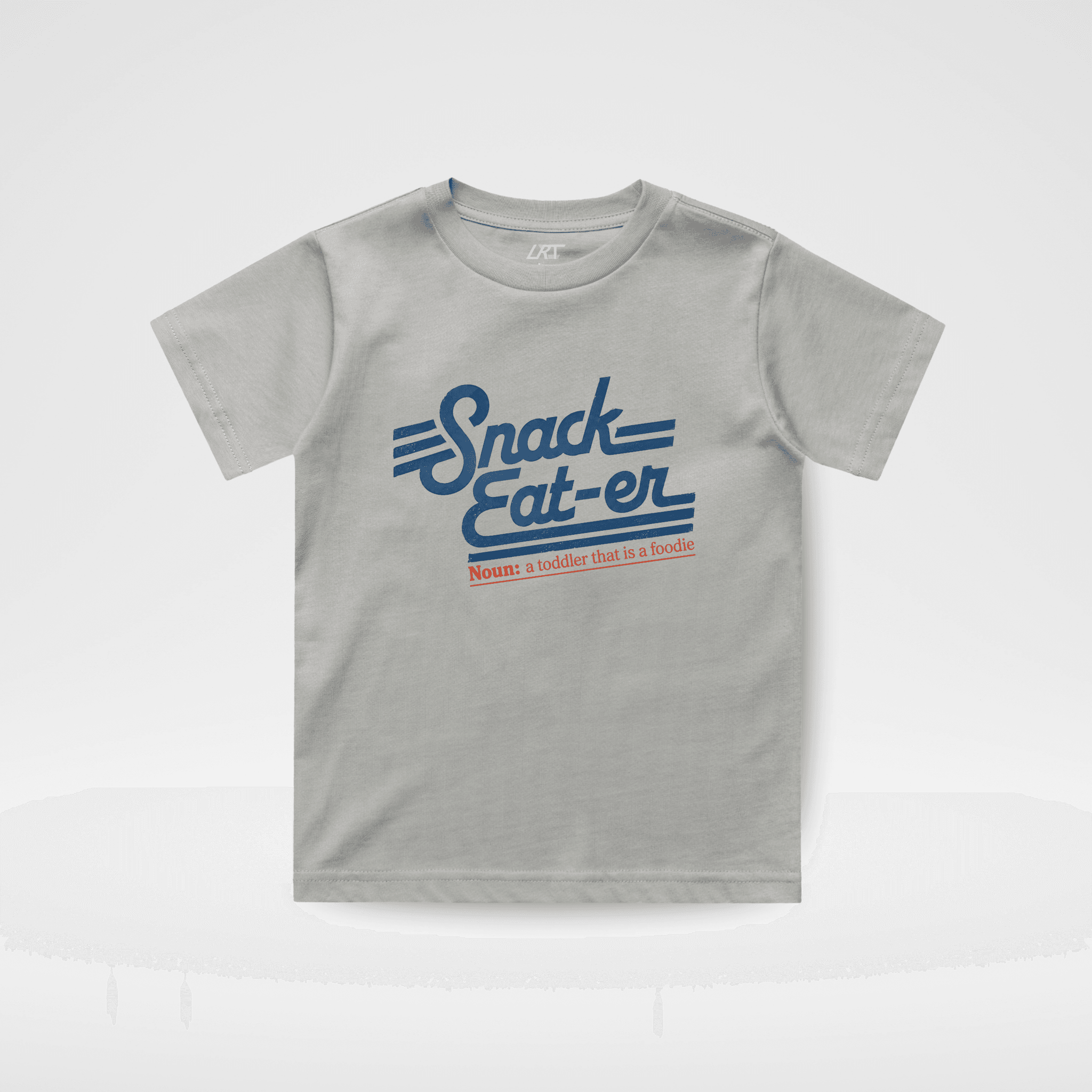 SNACK EAT-ER TEE - ASH - LITTLE RAD THINGS - Flyclothing LLC