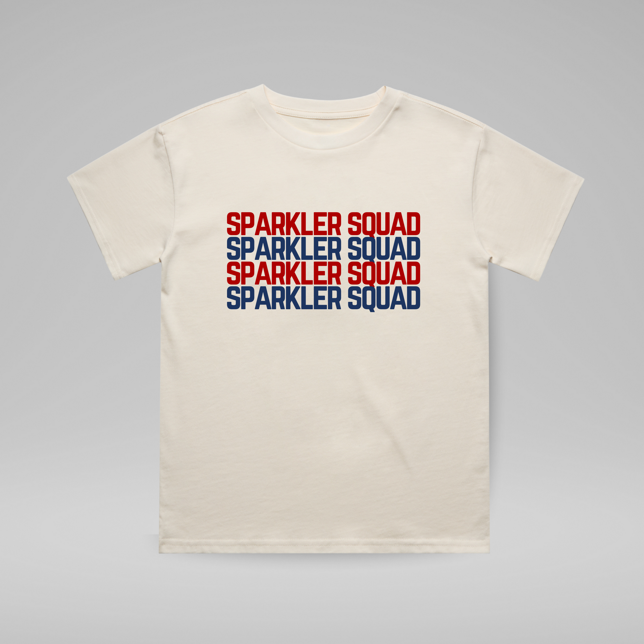 SPARKLER SQUAD TEE - VINTAGE CREAM