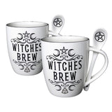 Alchemy Witches Brew Mug and Spoon Set  Giftware - Alchemy Gothic