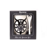 Alchemy Baphomet Mug & Spoon Set Giftware - Alchemy Gothic - Flyclothing LLC