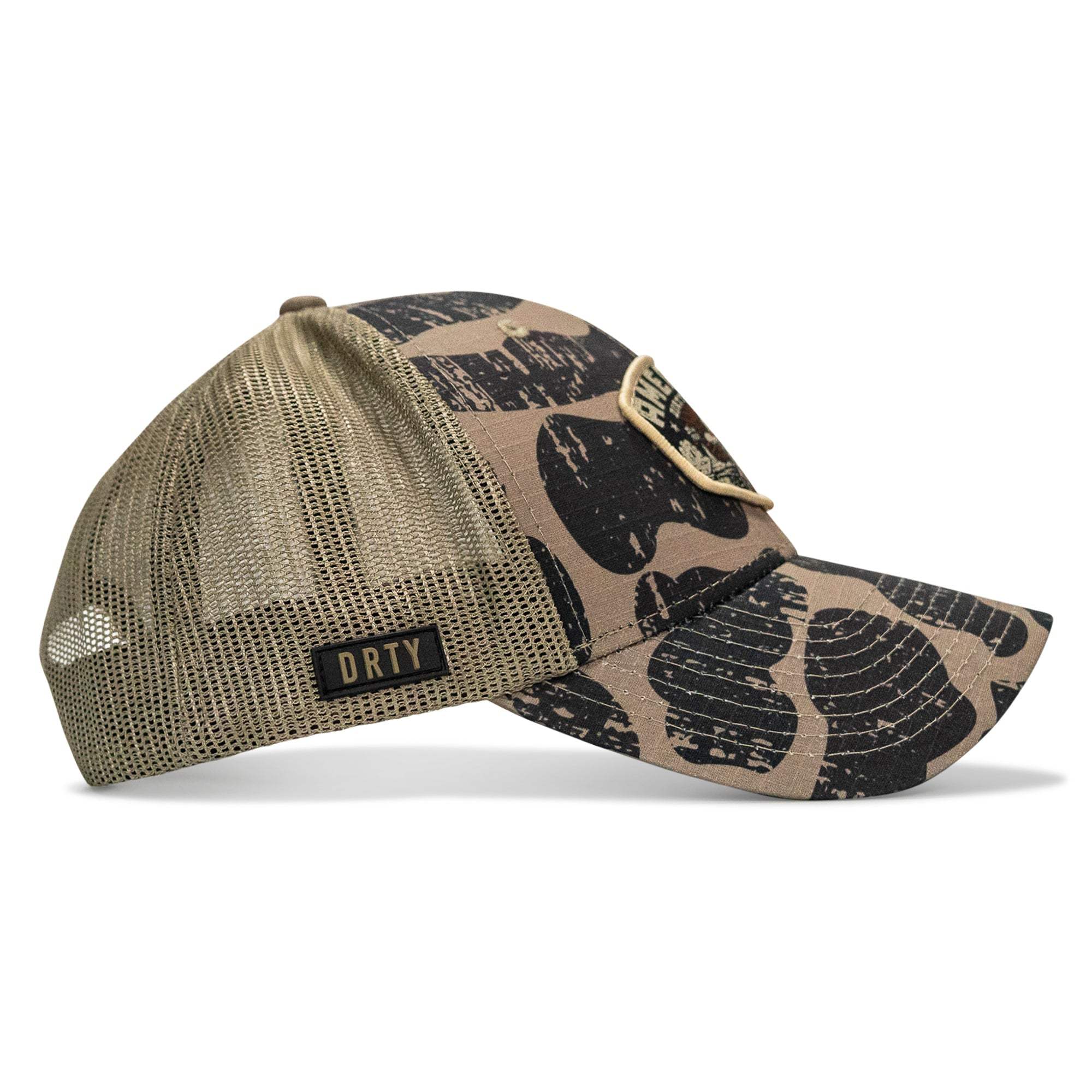 American Dirty Cowboy Patch Original Ripstop Classic Snapback Hat - DIRTY COWBOY USA - Flyclothing LLC