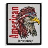 American Eagle Patriotic Velcro Patch - DIRTY COWBOY USA - Flyclothing LLC