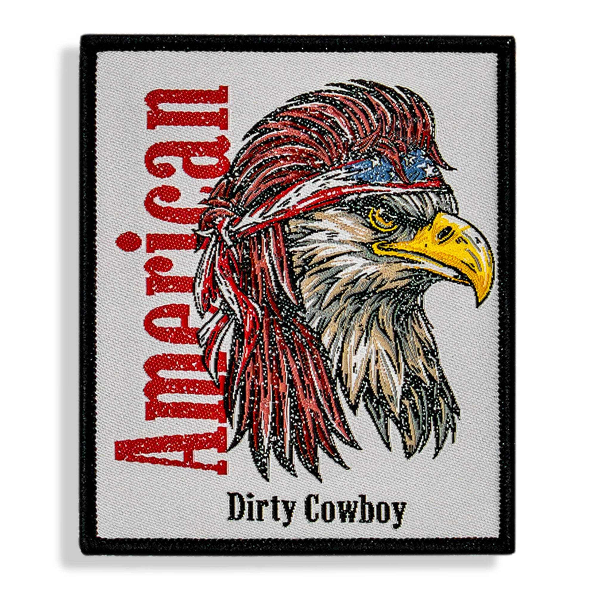 American Eagle Patriotic Velcro Patch - DIRTY COWBOY USA - Flyclothing LLC