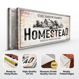 Homestead Sign VIII - Tailored Canvases - Flyclothing LLC