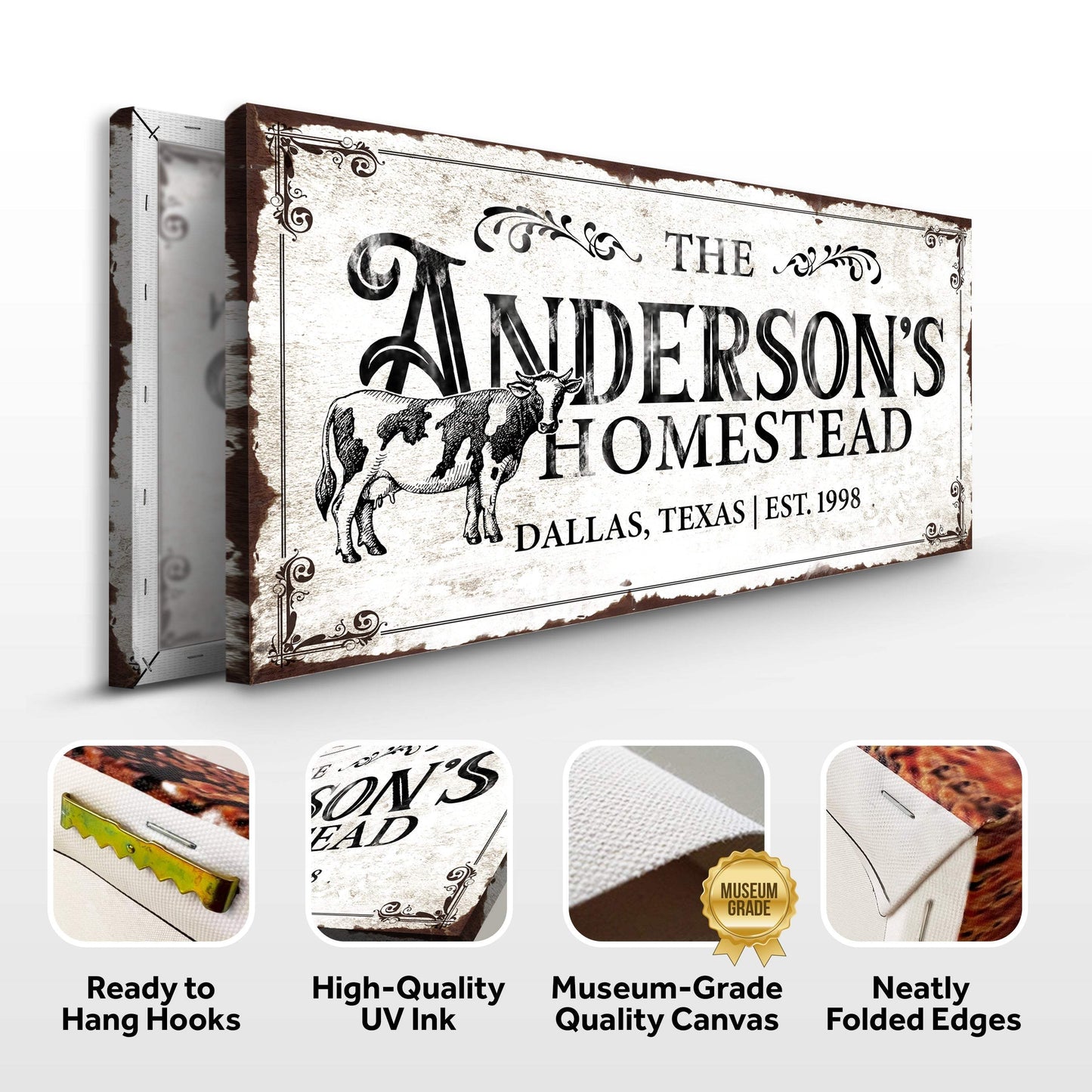 Homestead Sign IX - Tailored Canvases - Flyclothing LLC