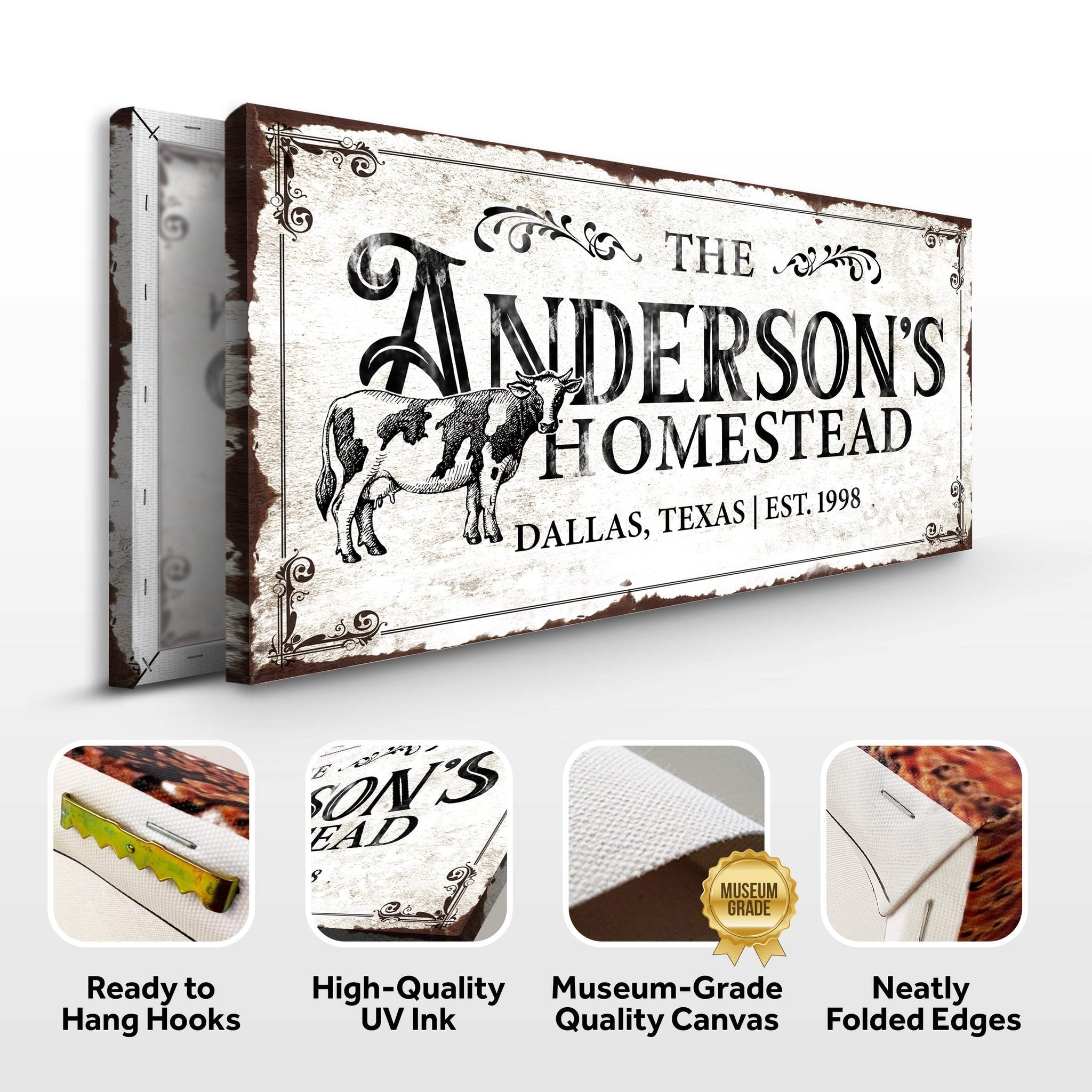 Homestead Sign IX - Tailored Canvases - Flyclothing LLC