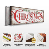 Vintage Merry Christmas Sign III - Tailored Canvases - Flyclothing LLC