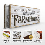 Personalized Farmhouse Sign V - Tailored Canvases - Flyclothing LLC