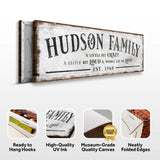 Family Sign XXII - Tailored Canvases - Flyclothing LLC