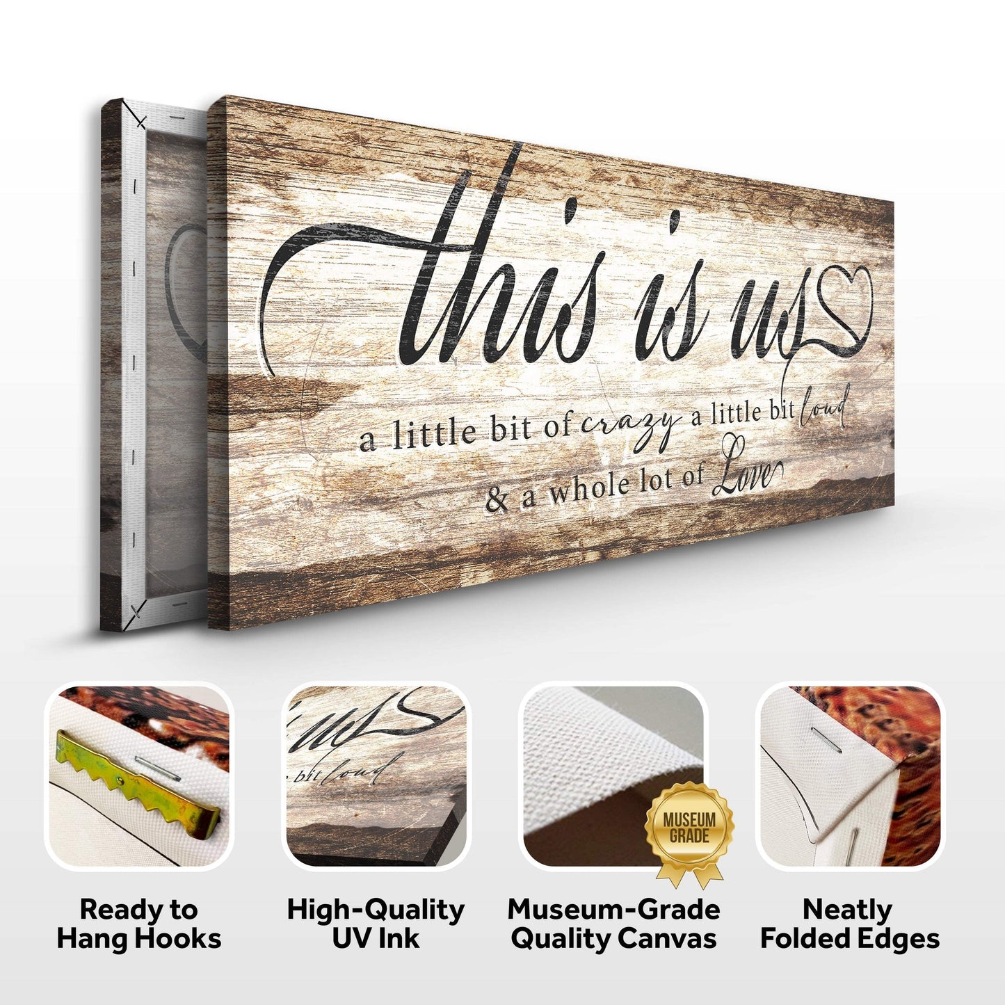 This Is Us Sign - Tailored Canvases - Flyclothing LLC