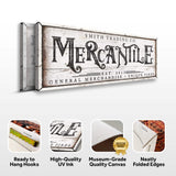 Personalized Mercantile Sign - Tailored Canvases - Flyclothing LLC