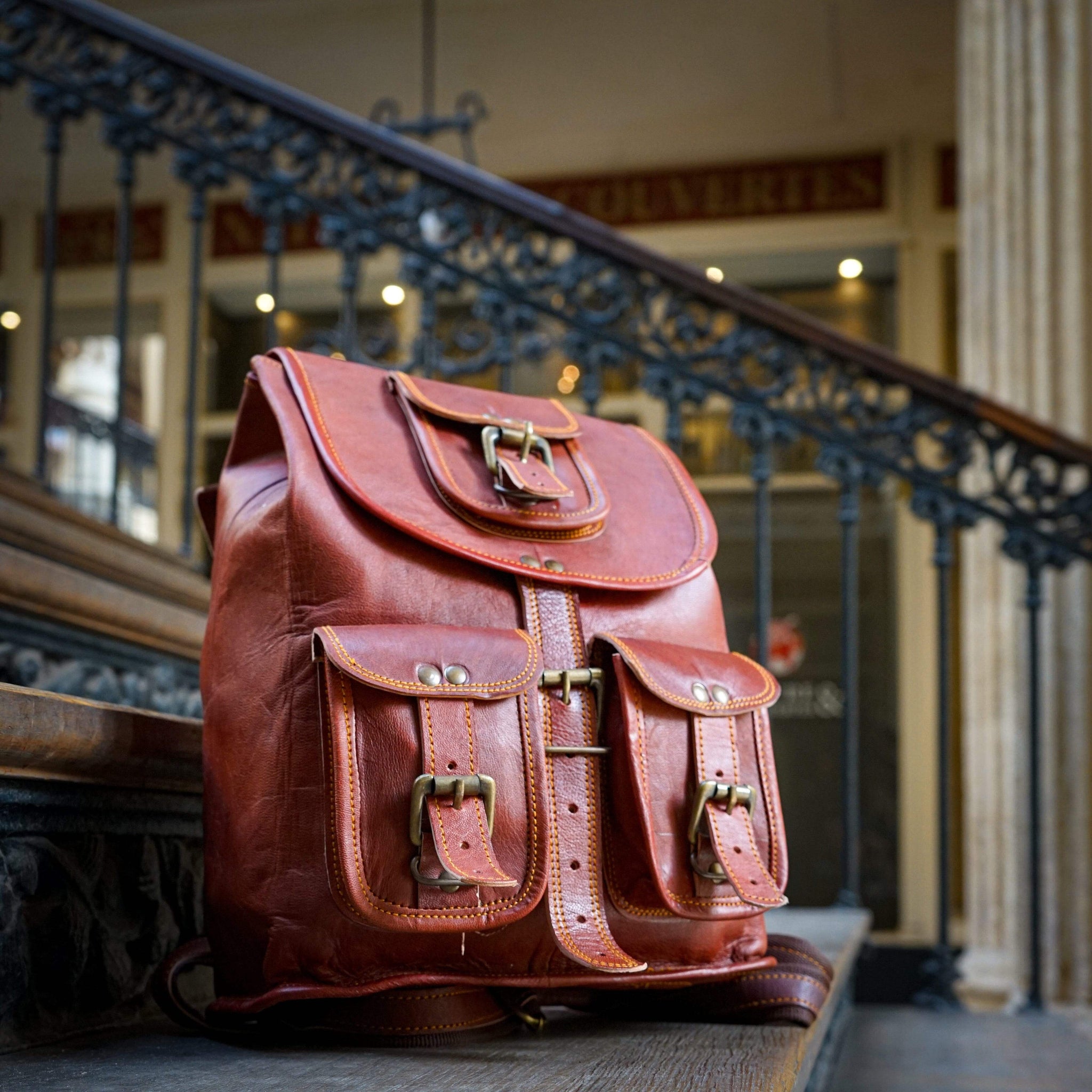Victoria Small Cute Backpack - Classy Leather Bags - Flyclothing LLC