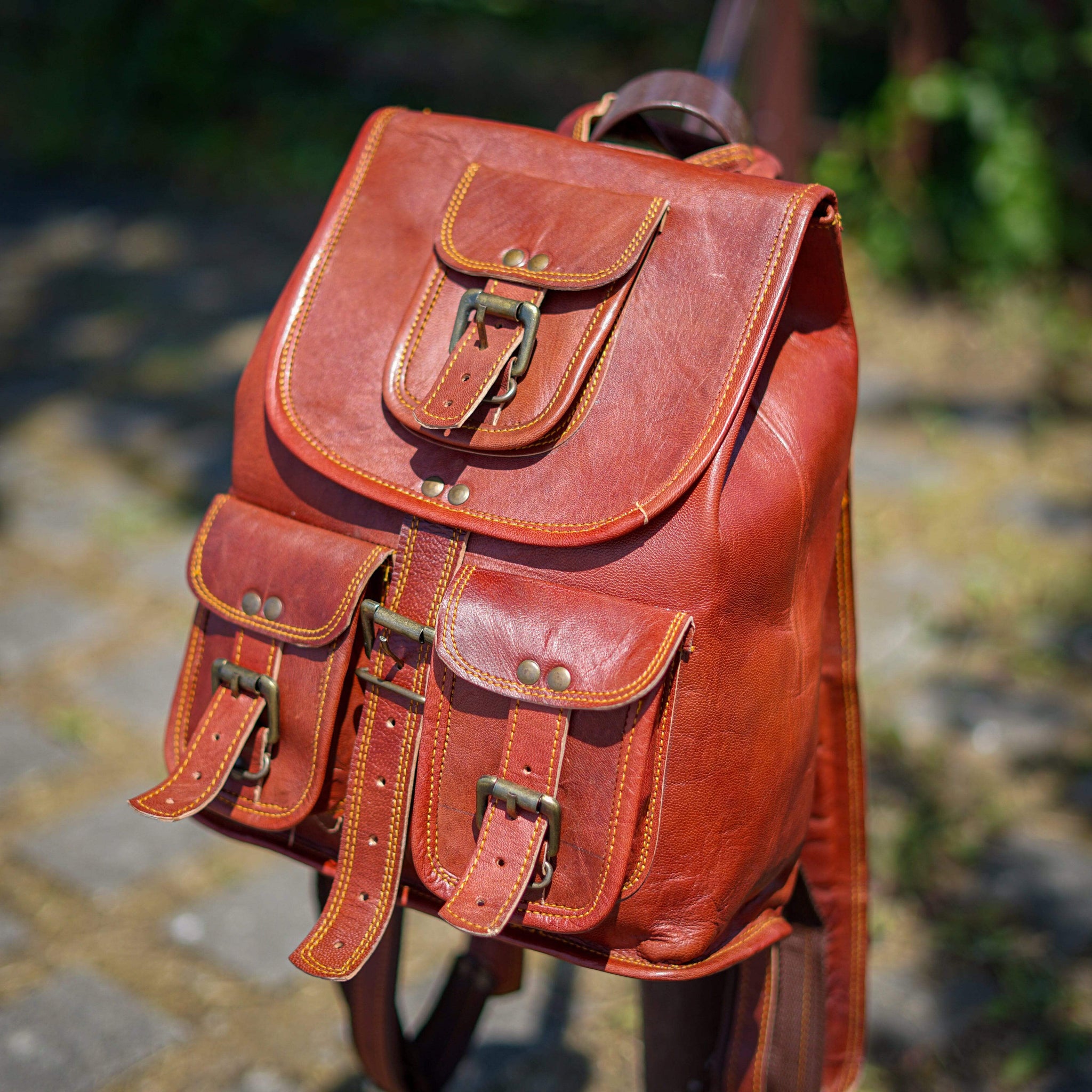 Victoria Small Cute Backpack - Classy Leather Bags - Flyclothing LLC