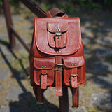 Victoria Small Cute Backpack - Classy Leather Bags - Flyclothing LLC